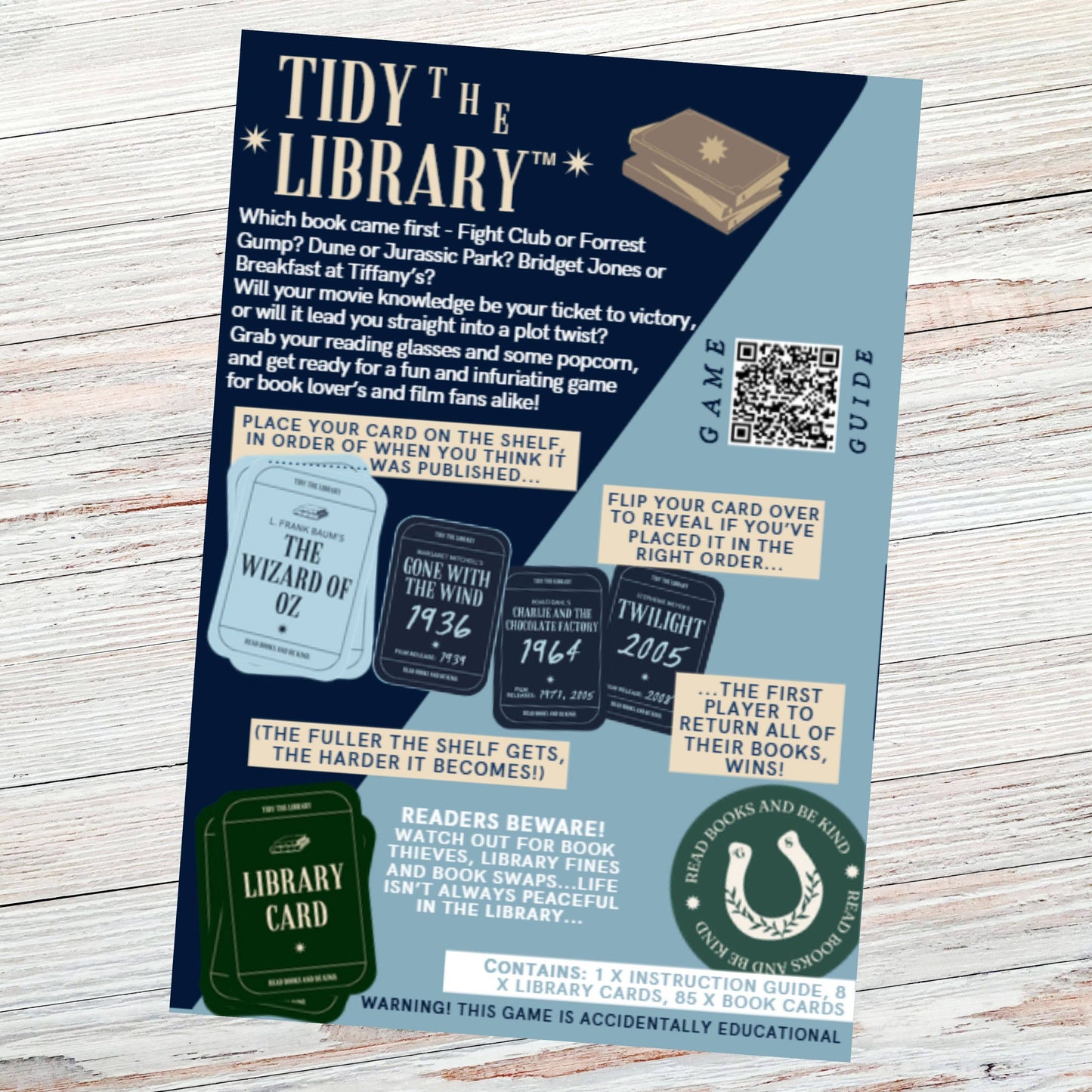 TIDY THE LIBRARY: Books that Became Movies Edition - from The Bookhouse Broughty Ferry- Just £9.99! Shop now