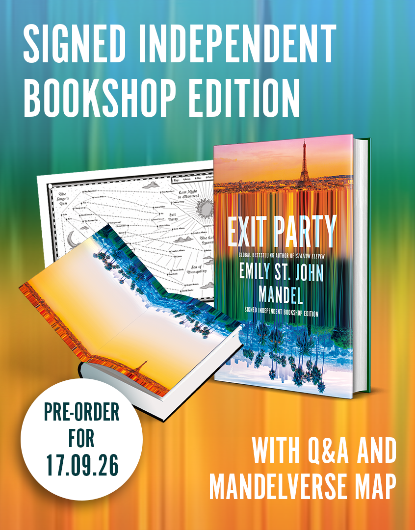 Exit Party - SIGNED INDIE BOOKSHOP EDITION - Book from The Bookhouse Broughty Ferry- Just £18.99! Shop now